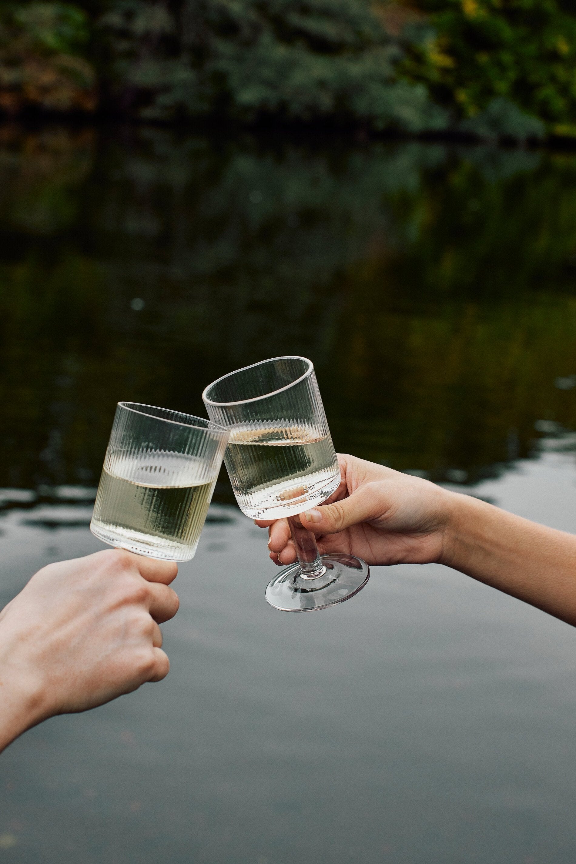 Ripe hvidvinsglas - Klar